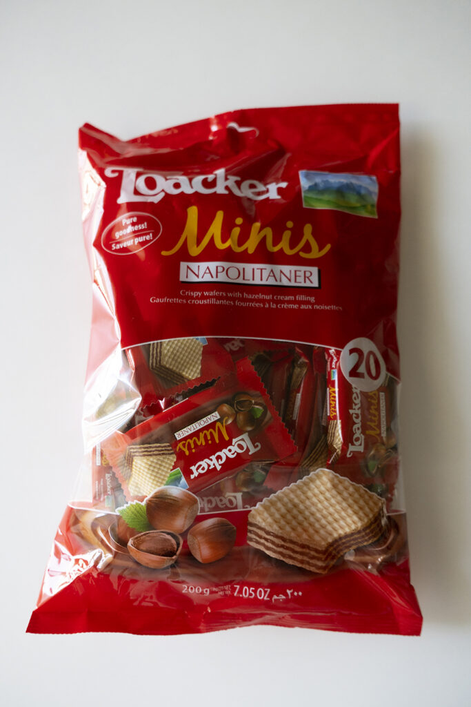 loacker minis napolitaner