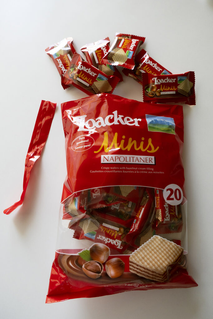 loacker minis napolitaner