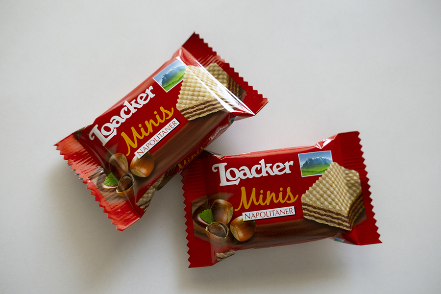 loacker minis napolitaner